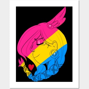 Native Pansexual Pride Posters and Art